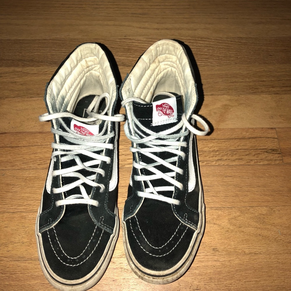 Like New Hightop Black Vans